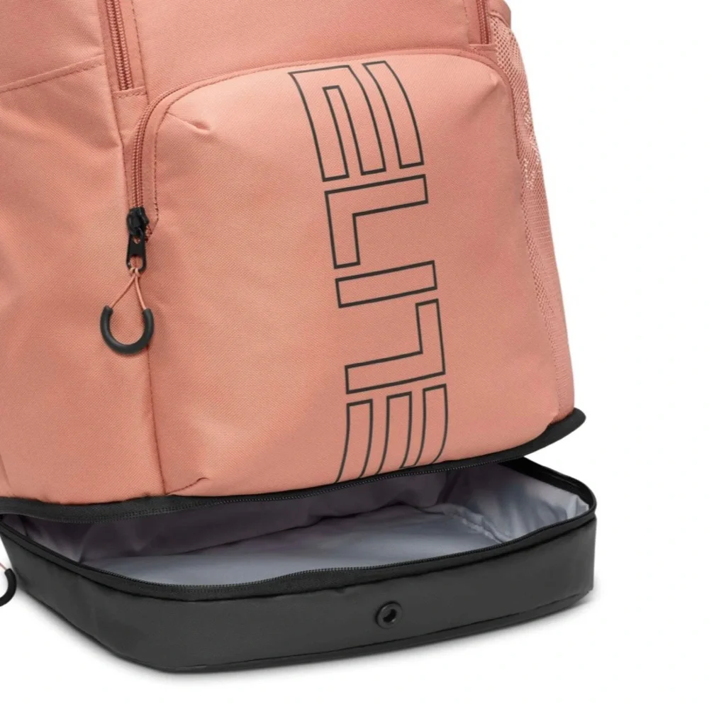 Nike Varsity Elite Backpack (32L) Rose Gold Black HM9965 688 NWT